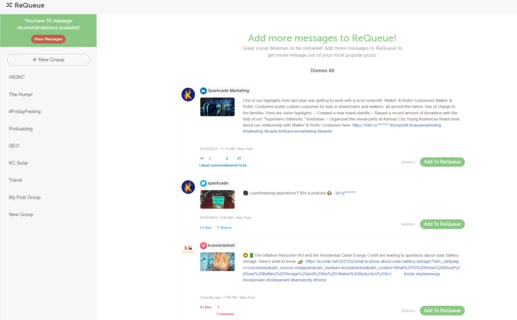 marketing calendar by coschedule - requeue