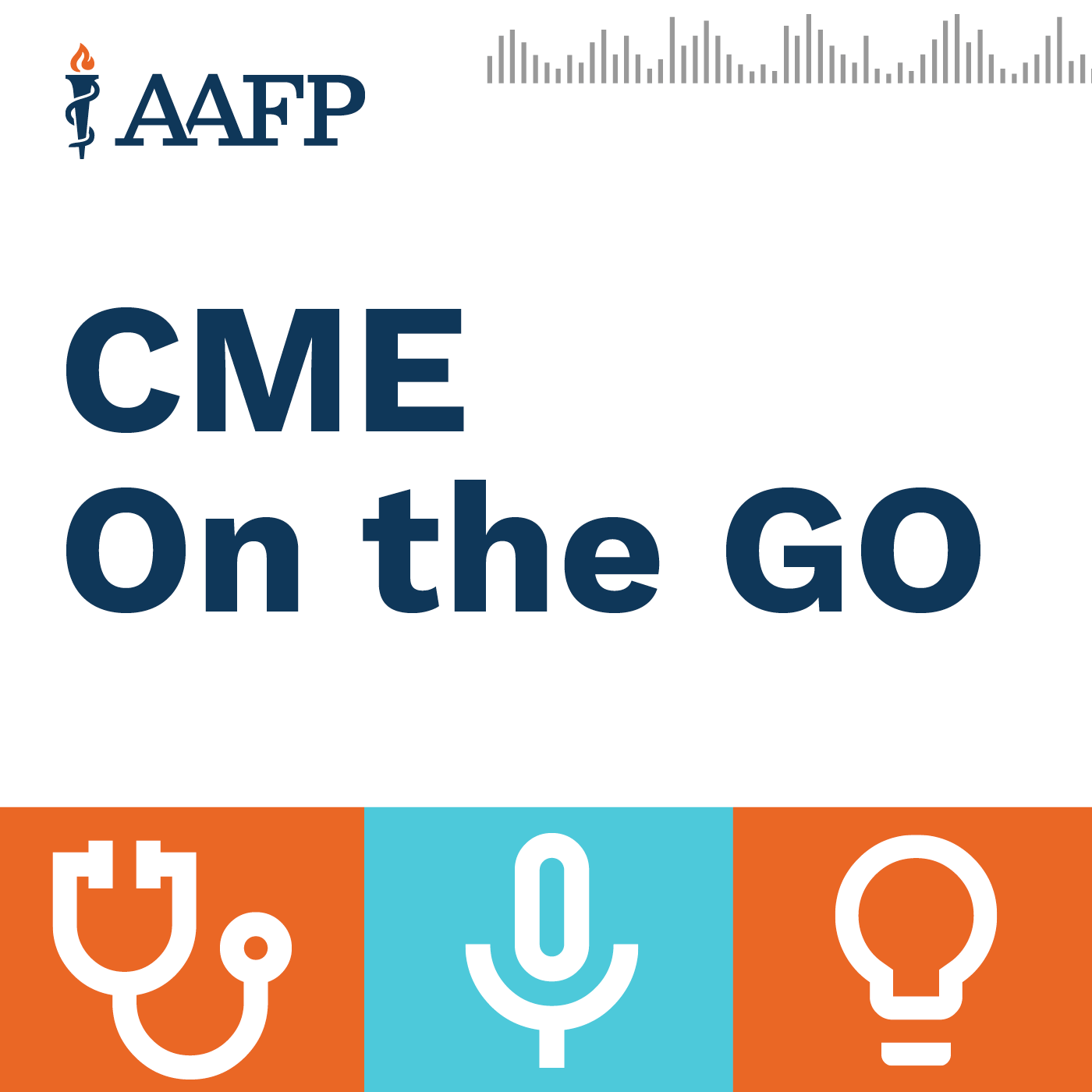 Podcast Images – CME on the Go – 1400×1400 aafp case study - cme on the go